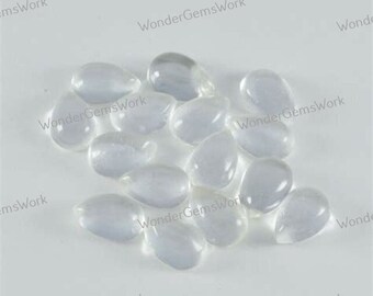 Natural White Topaz Cushion Cabochon 5X5MM To 10X10MM Loose Gemstone Free Shipiing.