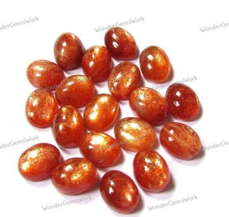 8x10mm 4x6mm 7x9mm 12x16mm. Natural Sunstone 3x5mm-12x16mm Oval Cabochon Free Delivery Loose Gemstone 3x5mm 5x7mm 9x11mm 6x8mm