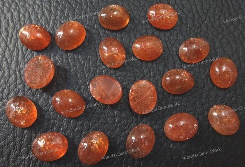 8x10mm 4x6mm 7x9mm 12x16mm. Natural Sunstone 3x5mm-12x16mm Oval Cabochon Free Delivery Loose Gemstone 3x5mm 5x7mm 9x11mm 6x8mm