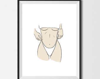 Impresión corporal A4, una de tres