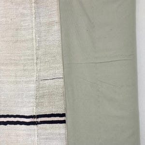 Large Natural Hemp Rug 5x8, Organic Jute Area Rug, 5'2x8'2 ft image 11