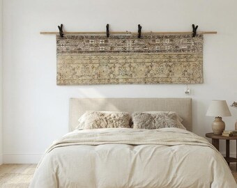 Vintage Anatolian Wall Tapestry Rug: Wall Art, (1’8x5'6 ft)