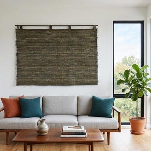 Vägghängande matta, bohemisk textil väggkonst (60x90 cm)