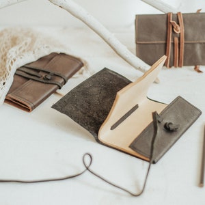 handmade leather notebook / journal / scetchbook / diary / notebook cover