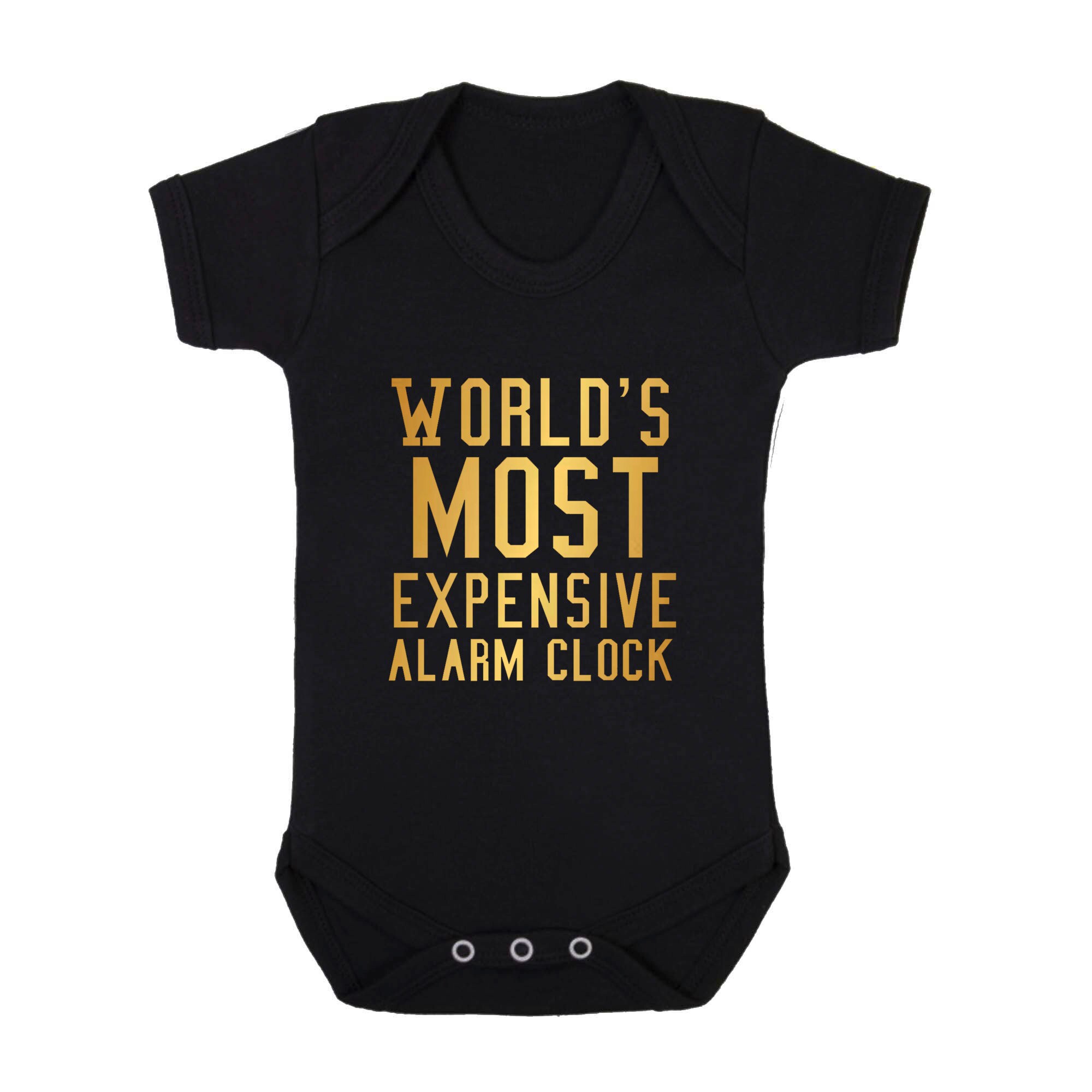 World's Most Expensive Alarm Clock Babygrow Etsy