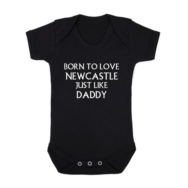 Love Toon Hate Mackems/Newcastle Utd ~ Funny Babygrow