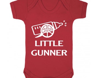 Arsenal Baby Little Gunner Football Babygrow