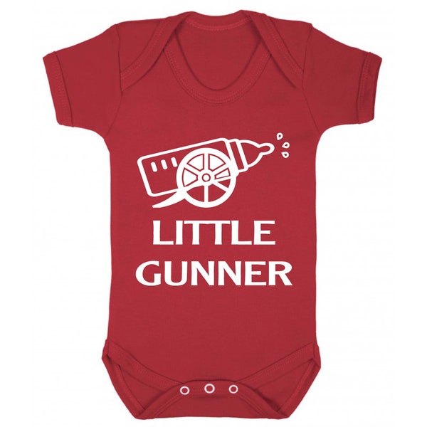 Arsenal Baby Little Gunner Football Babygrow