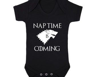 Nap Time Is Coming Babygrow