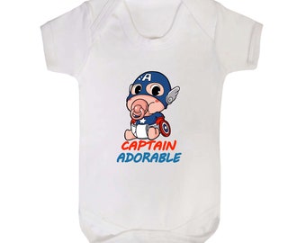 Captain Adorable Babygrow
