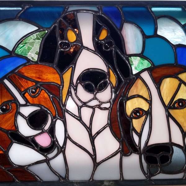 Stained Glass Pets - Etsy