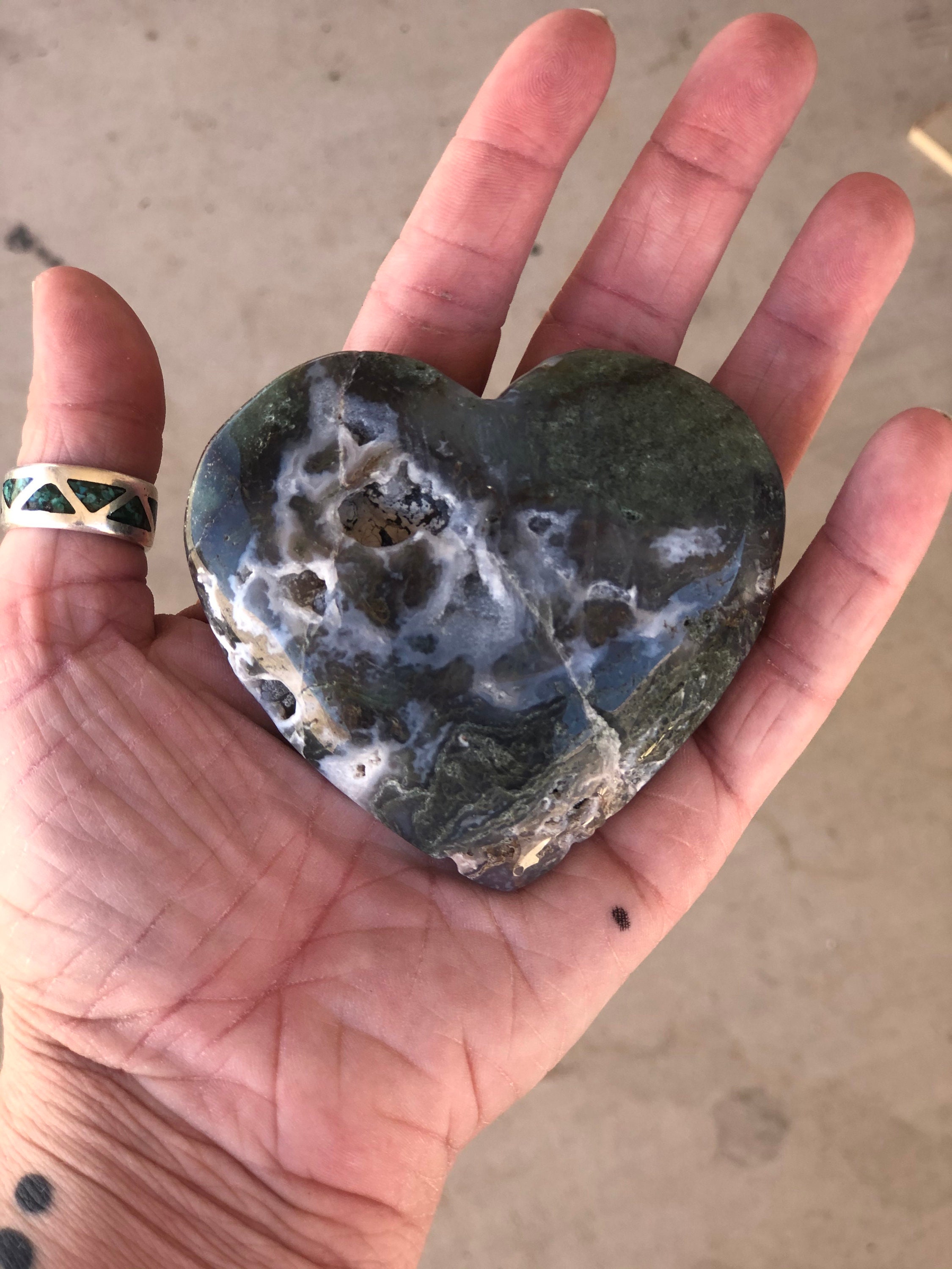 Formed Moss Agate Stones | Etsy