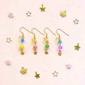 project sekai wonderlands x showtime inspired earrings