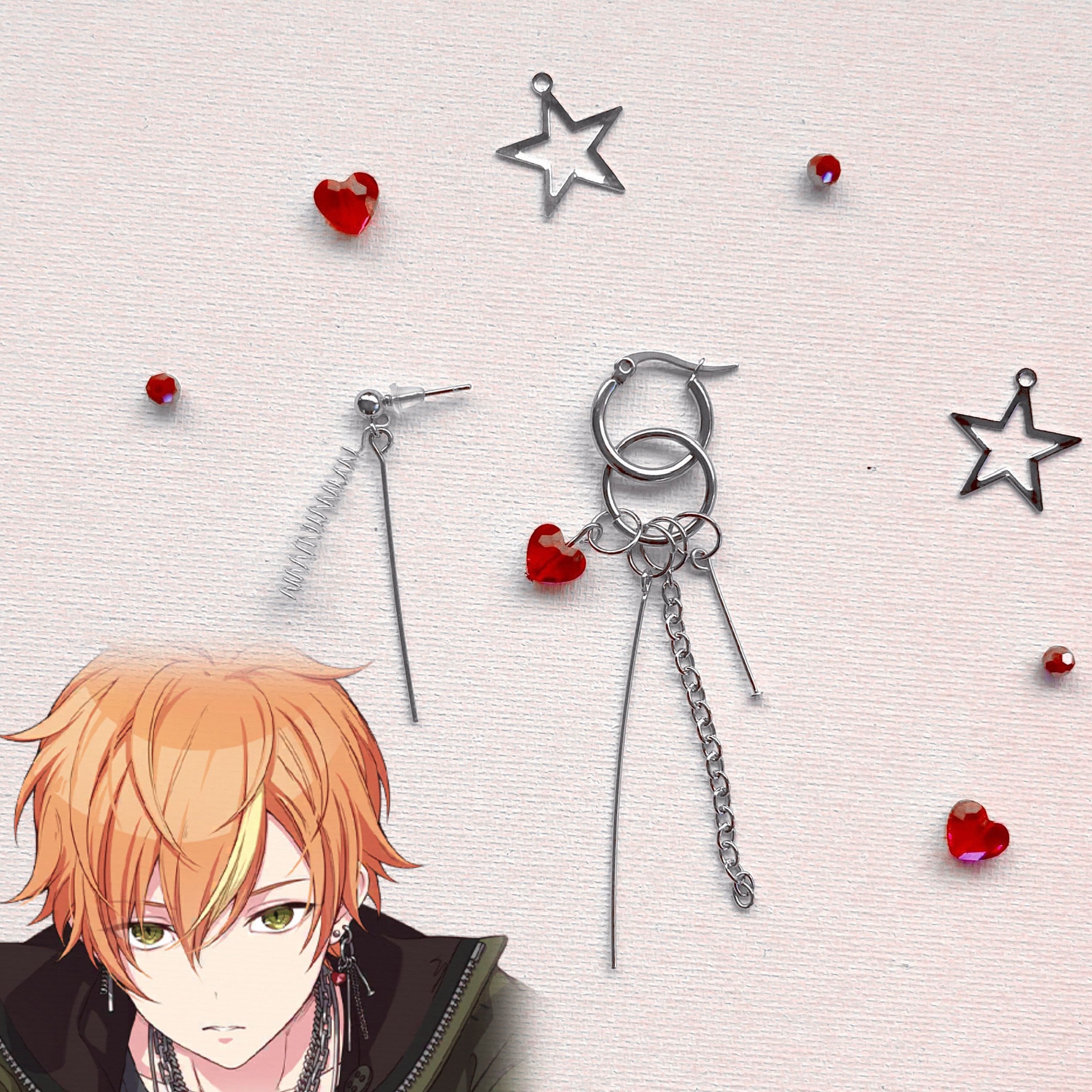 Project Sekai Akito Shinonome Power of Unity Earring - Etsy