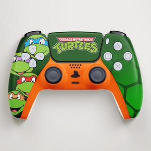 PS5-Controller im Turtle-Team-Design