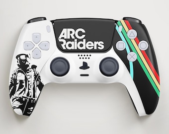 Controller met Sci-Fi Raiders-thema voor PS5
