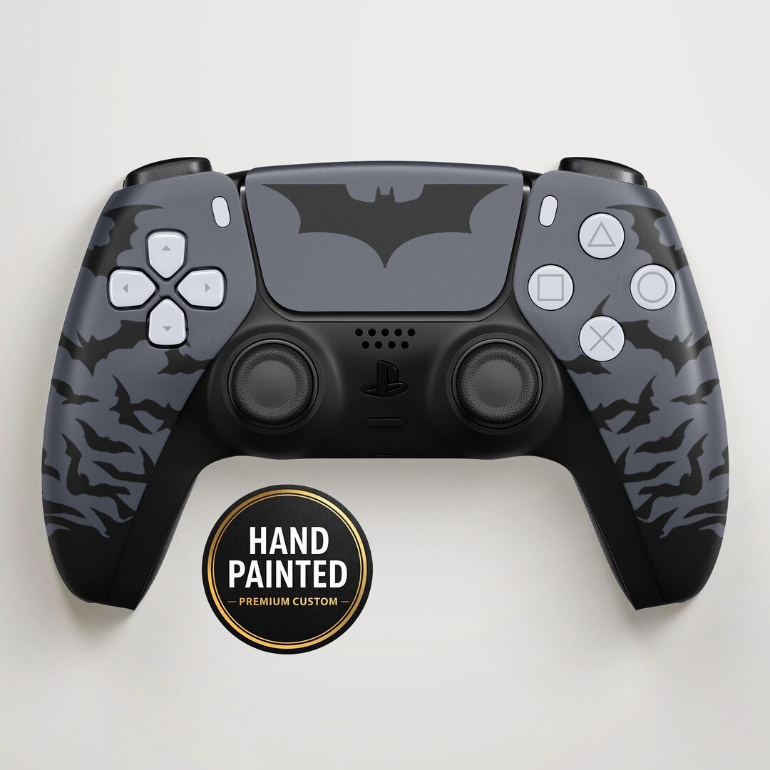 Custom Batman Themed PS5 Controller - Etsy