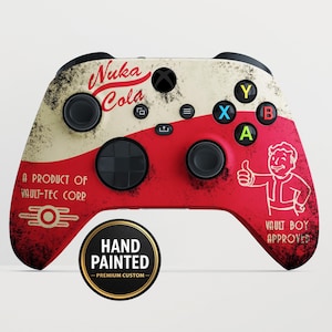 Controller personalizzato tema Nuclear Cola Retro Vintage per XBOX