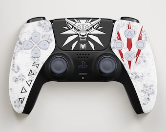 Aangepast Witcher aRPG-controllerthema voor PS5