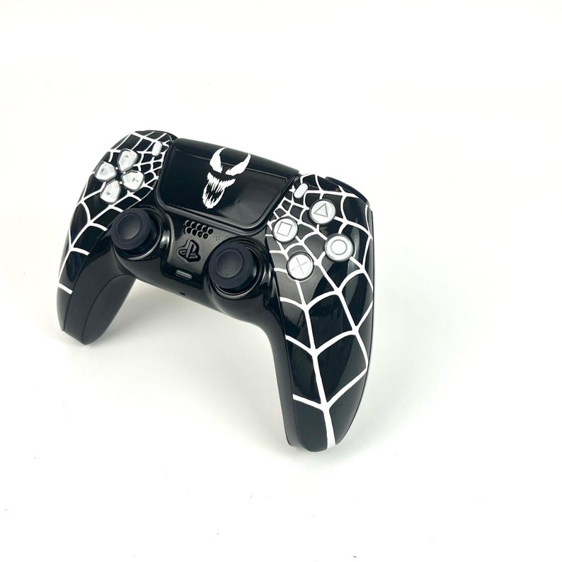Custom Venom Themed PS5 Controller - Etsy