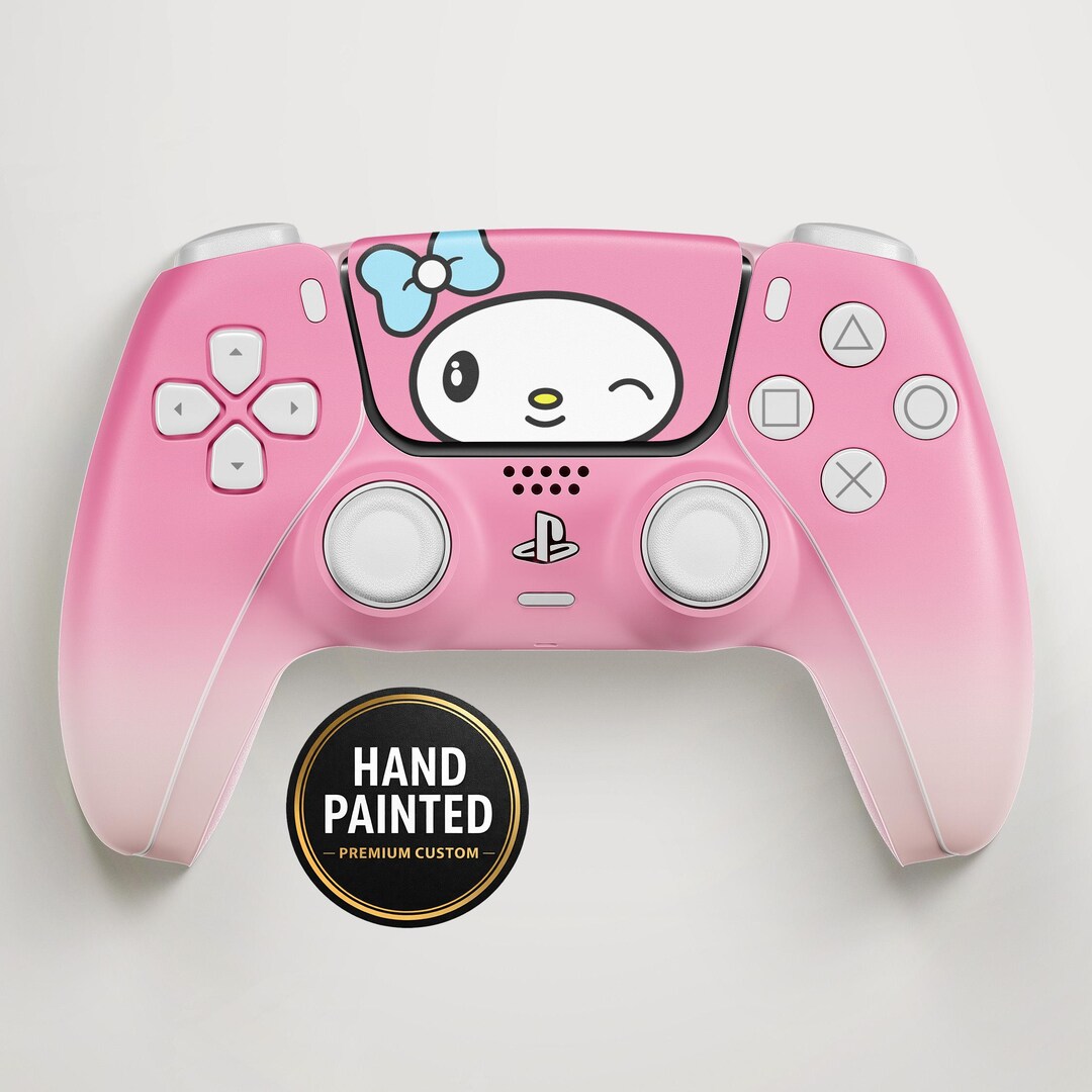 Custom Cute Kawaii Character PS5 Controller - Etsy