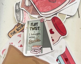 Plot Twist Sticker | Plot Twist I Bought More Books Sticker | Bookish sticker | Cute Sticker
