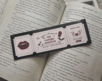 Klub Książki Wampirów | Zakładka Biletu Klubu Książki | Zakładka Jesienna | Zakładka Wampirów | Straszna Zakładka | Prezenty Książkowe | Uroczy Zakładka