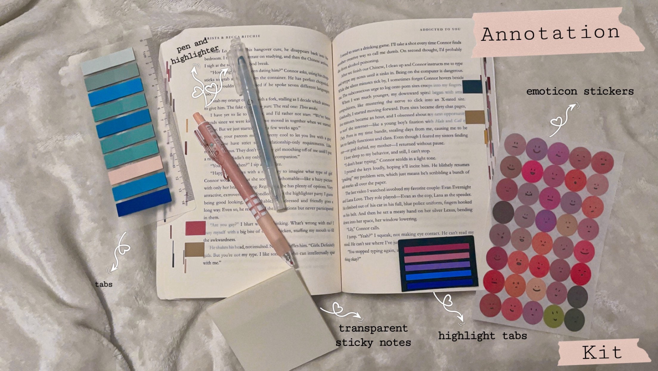 Take Note With These Book Annotation Kits