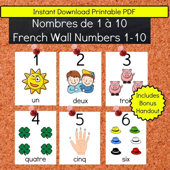Numbers 1-10 in English