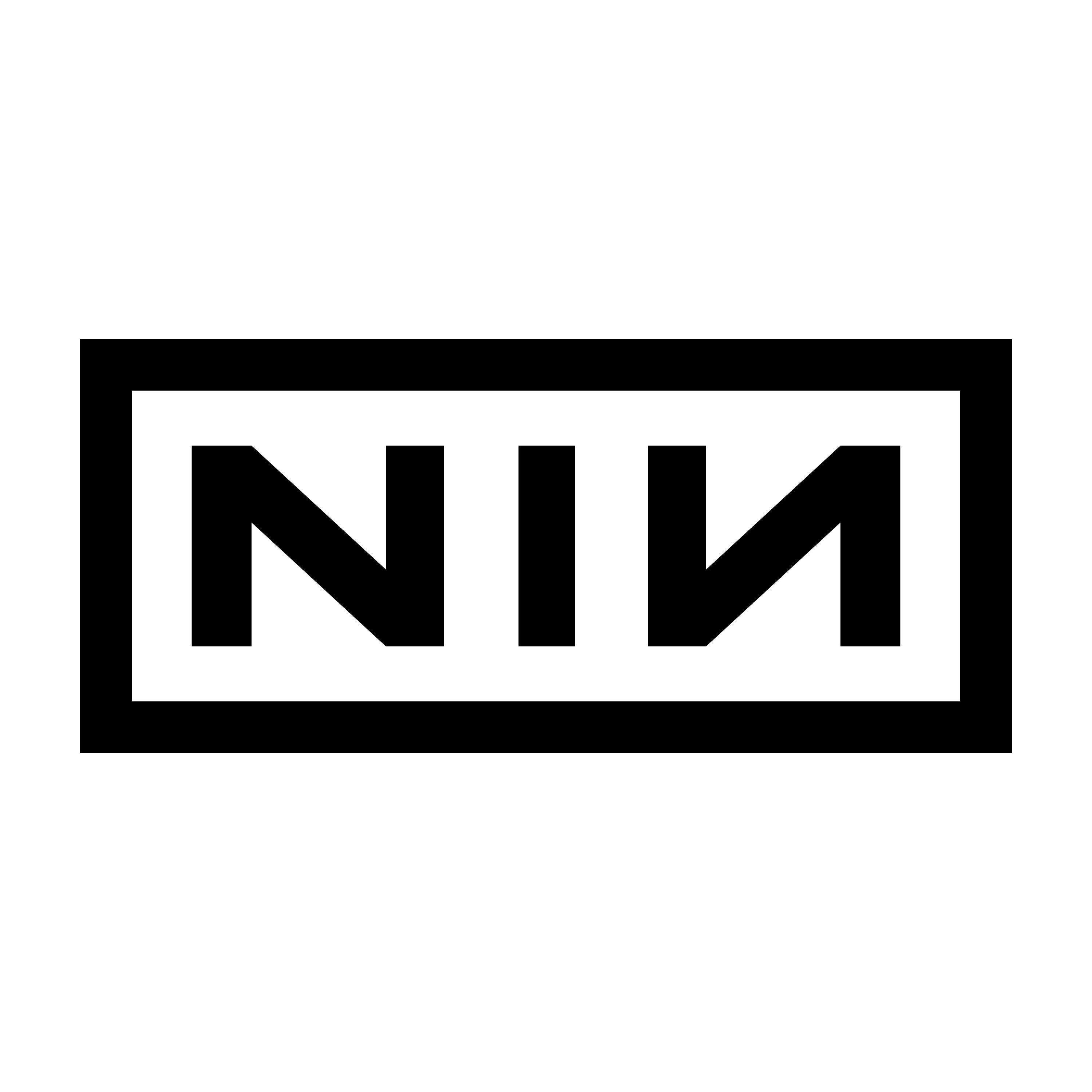 Nine Inch Nails NIN Logo Vinyl Decal sticker Etsy