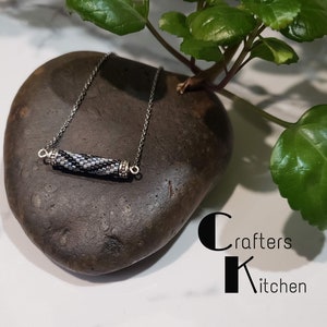 Hand Beaded Tube pendants