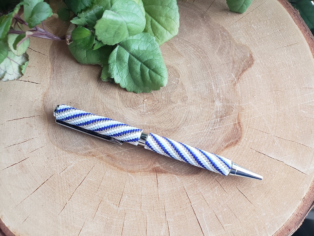 Diagonal Stripe Beaded Pen Pattern - Etsy