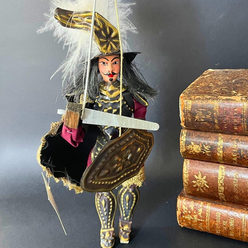 Knight Puppet - Etsy