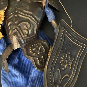 Vintage Italian Knight Puppet Doll , Hand Made Sicilian Wood Soldier ...