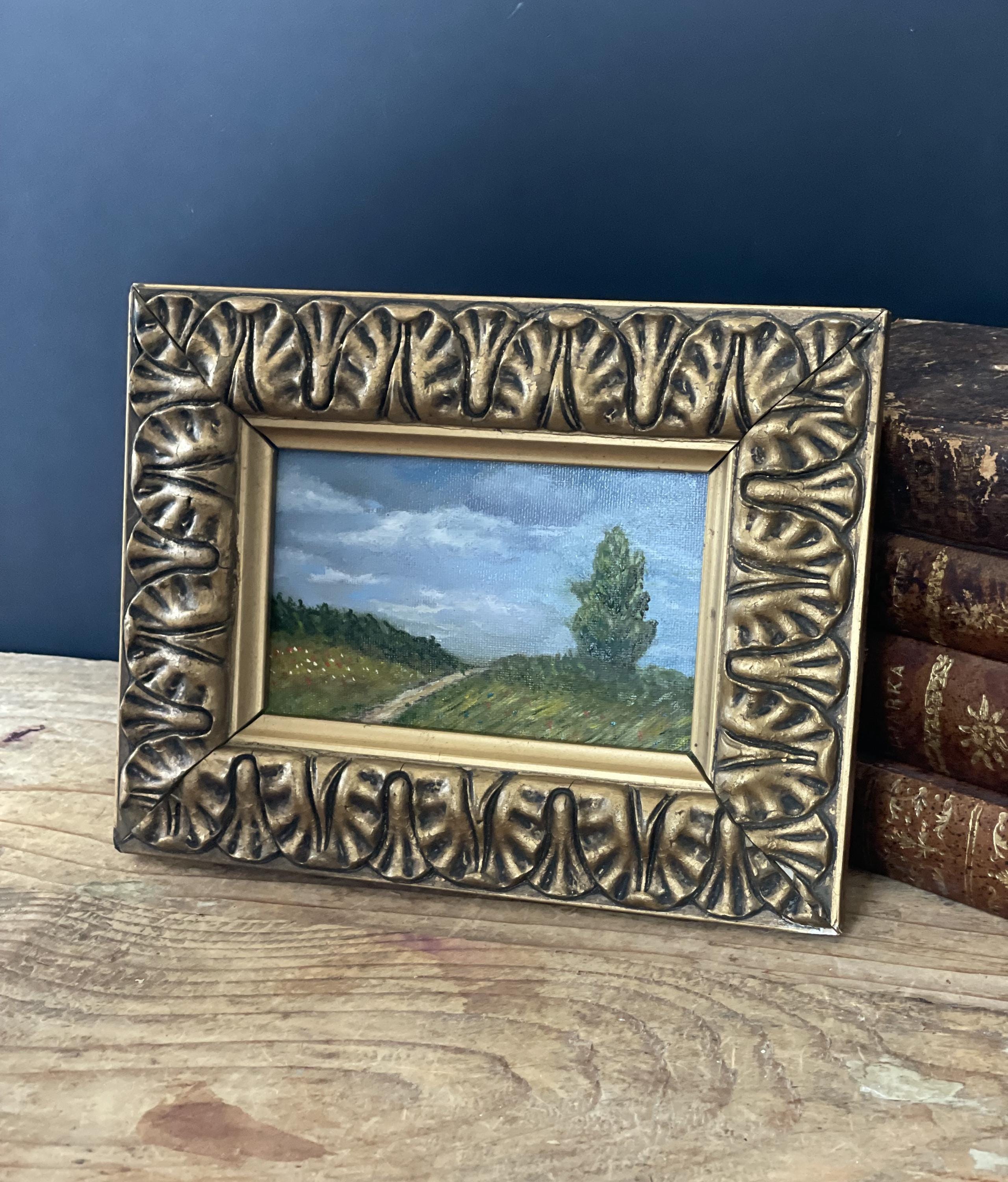 油絵トスカーナ風景 バラーロ（イタリア）トスカーナ・油絵・風景・絵画油絵販売