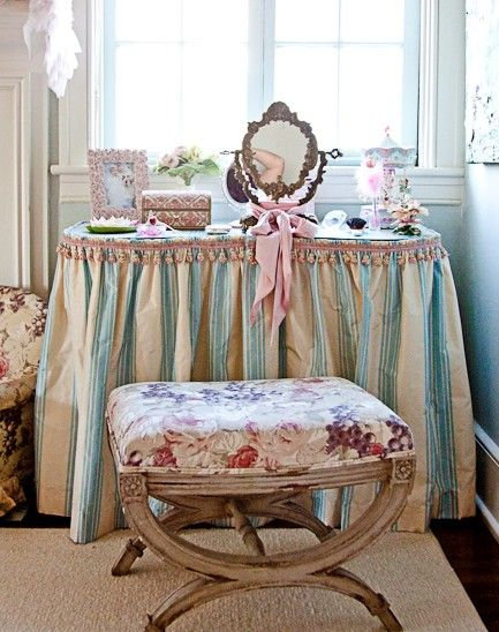 Antique French Vanity Mirror Rococo Baroque Bronze Mirror Etsy