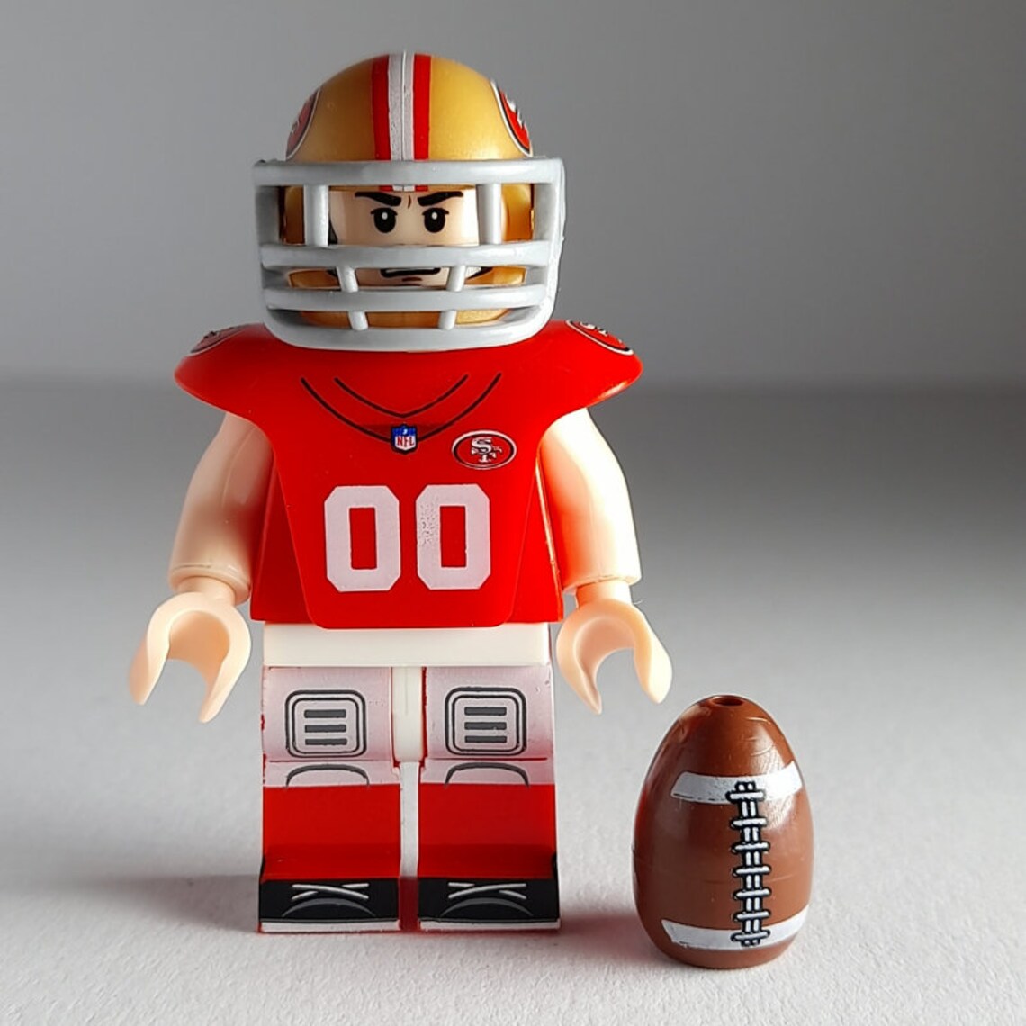 San Francisco 49ers NFL American Football Brick MiniFigure Etsy