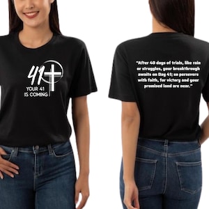 Your 41 Is Coming Religious SVG PNG, 41 Is Coming Faith Cross Png, Christian Svg, Jesus Sublimation Designs, DTF Transfers, Digital Download