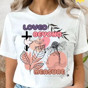Christelijk shirt, christelijke geschenken, inspirerend shirt, religieus shirt, shirt bijbelvers