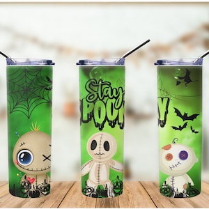 Halloween water bottle. Spooky water bottle, spooky tumbler, Halloween tumbler, Halloween 20oz tumbler. Trick or treat tumbler, stay spooky
