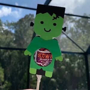 Lollipop holder, Halloween lollipop holder, candy holder, Halloween candy holder, sucker holder, witch brew party favor, birthday party.