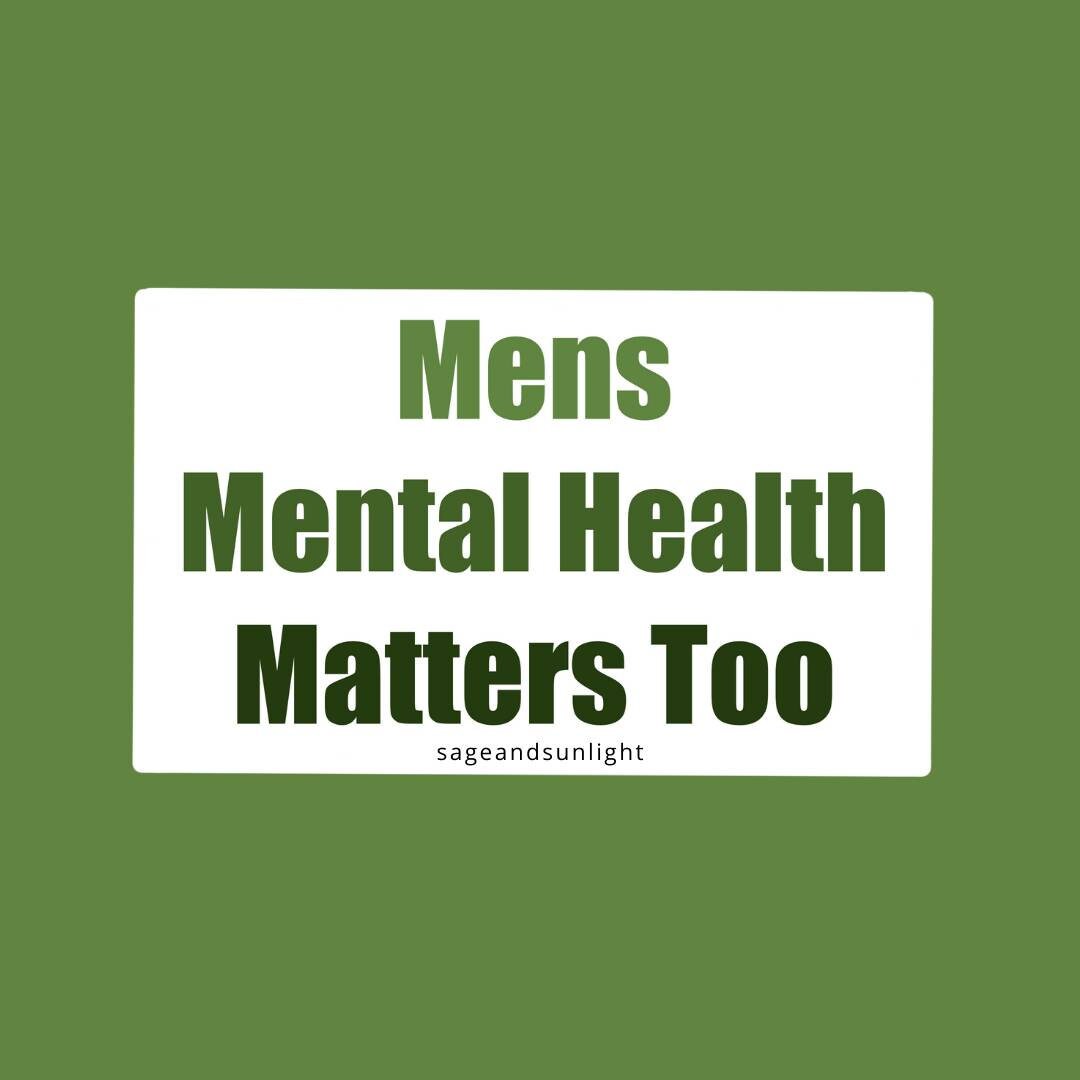 Men's Mental Health Matters Too Waterproof Sticker Decal Etsy
