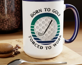 Golfing Mug, Golf Gift for Dad, Golf Lover Gift, Funny Gift Golfer, Golf Coffee Mug, Father's Day Golf Gift