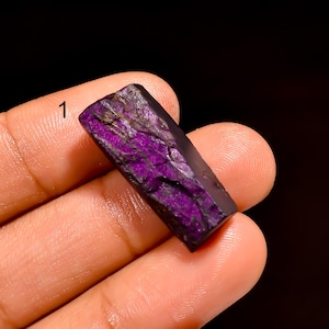 Pietra preziosa naturale di Purpurite Druzy Purpurite Grezza Grezza Cabochon Purpurite Cristallo Purpurite Pietra Viola Purpurite Per La Realizzazione Di Pietre