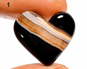Natural Black Botswana Agate Gemstone Botswana Agate Healing Crystals Agate Cabochon For Making Jewelry