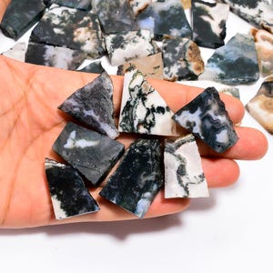 Fetta di agata naturale, agata grezza, agata grezza, agata grezza, agata grezza, fetta di pietra preziosa, dimensioni 20-45 mm