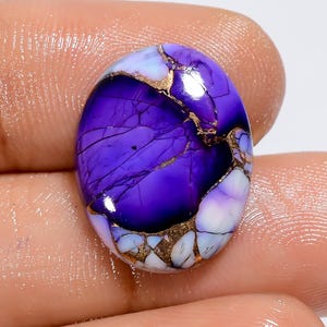 Cabochon turquoise de guérison de pierres précieuses turquoise de cuivre violet Pierre turquoise de cuivre violet cristal turquoise pour la fabrication de bijoux