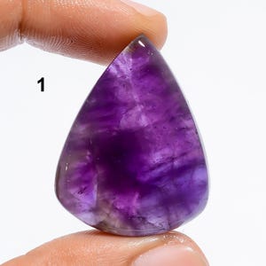 Natural Amethyst Gemstone Purple Amethyst Cabochon Crystal Amethyst Stone For Making Jewelry Gift For Her Stone As Picture