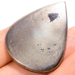 Natural Apache Gold Cabochon Pear Shape Apache Gold Gemstone 35X27X4 mm 56 Carat Beautiful Apache Gold Crystal Stone For Making Jewelry