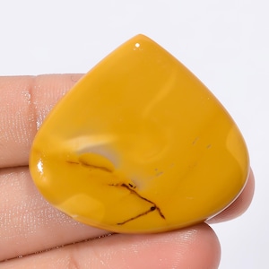 Natural Mookaite Gemstone Heart Shape Mookaite Cabochon 33X36X5 mm 46 Carat Beautiful Mookaite Loose Stone For Making Jewelry Gift For Her